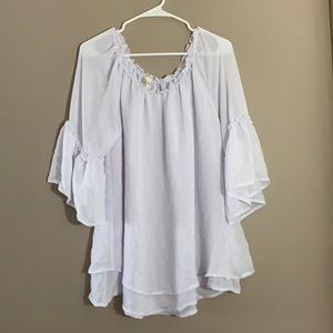 Ava James 1/2 sleeve blouse